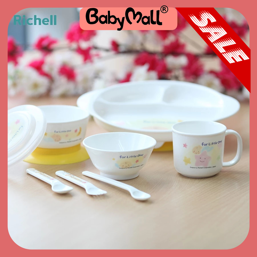Bộ ăn dặm LO 9 món Richell RC53151