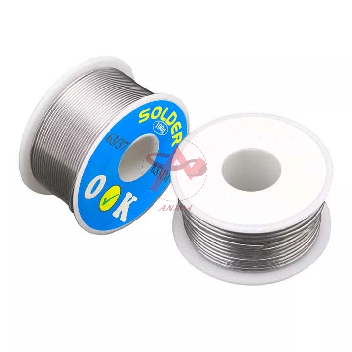 Thiếc Hàn Solder Wire 0.8mm Tỷ Lệ 63/37 Sn/Pb SOLDER-OK