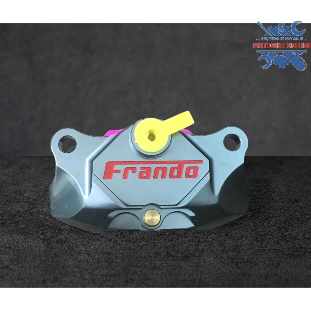 Heo dầu frando 2 piston (mẫu 50a) xám chữ đỏ