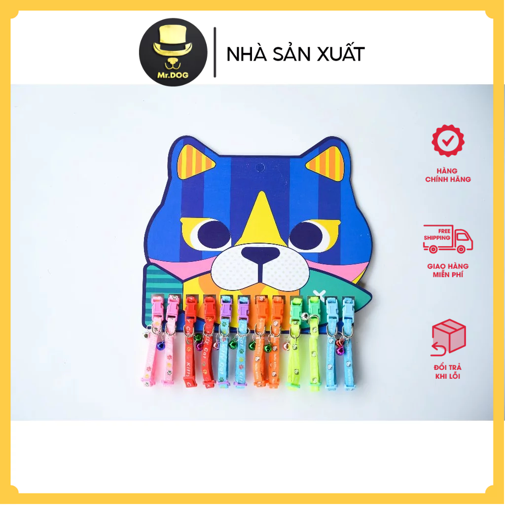 Mr.Dog - Vòng Cổ Mèo 0.8 cm