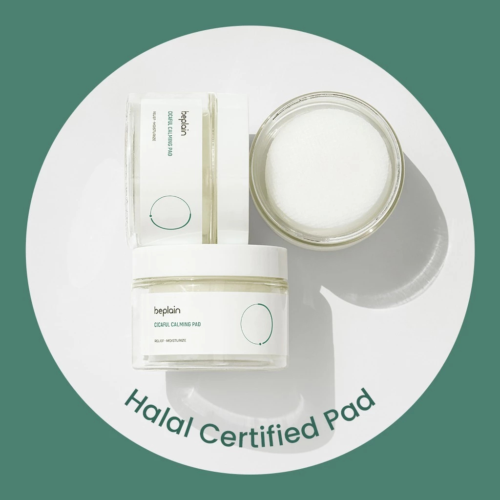 Toner pad beplain Cicaful Calming Pad chiết xuất rau má làm dịu da