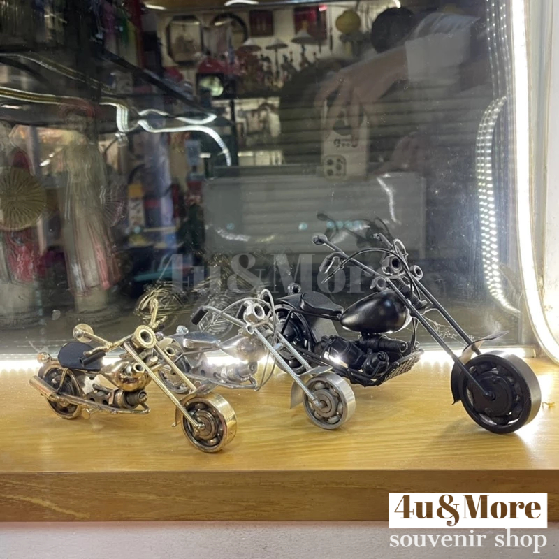 Mô hình xe máy Harley Davidson sắt nhiều cỡ