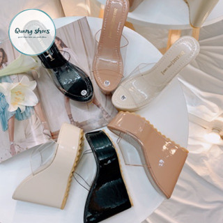 ❤️ dép lê đế xuồng quai  mika 9cm-12cm