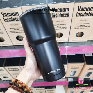 Ly Giữ Nhiệt Lock&Lock Swing Tumbler LHC4137 700ml Màu Đen - Larva Store