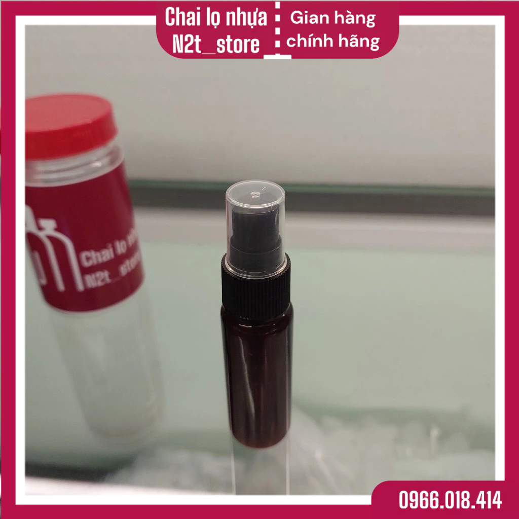 Chai nhựa phun sương 20ml nhựa PET
