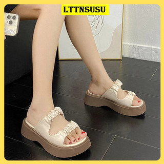 Dép sandal nữ đế cao ullzang 3 phân siêu phẩm