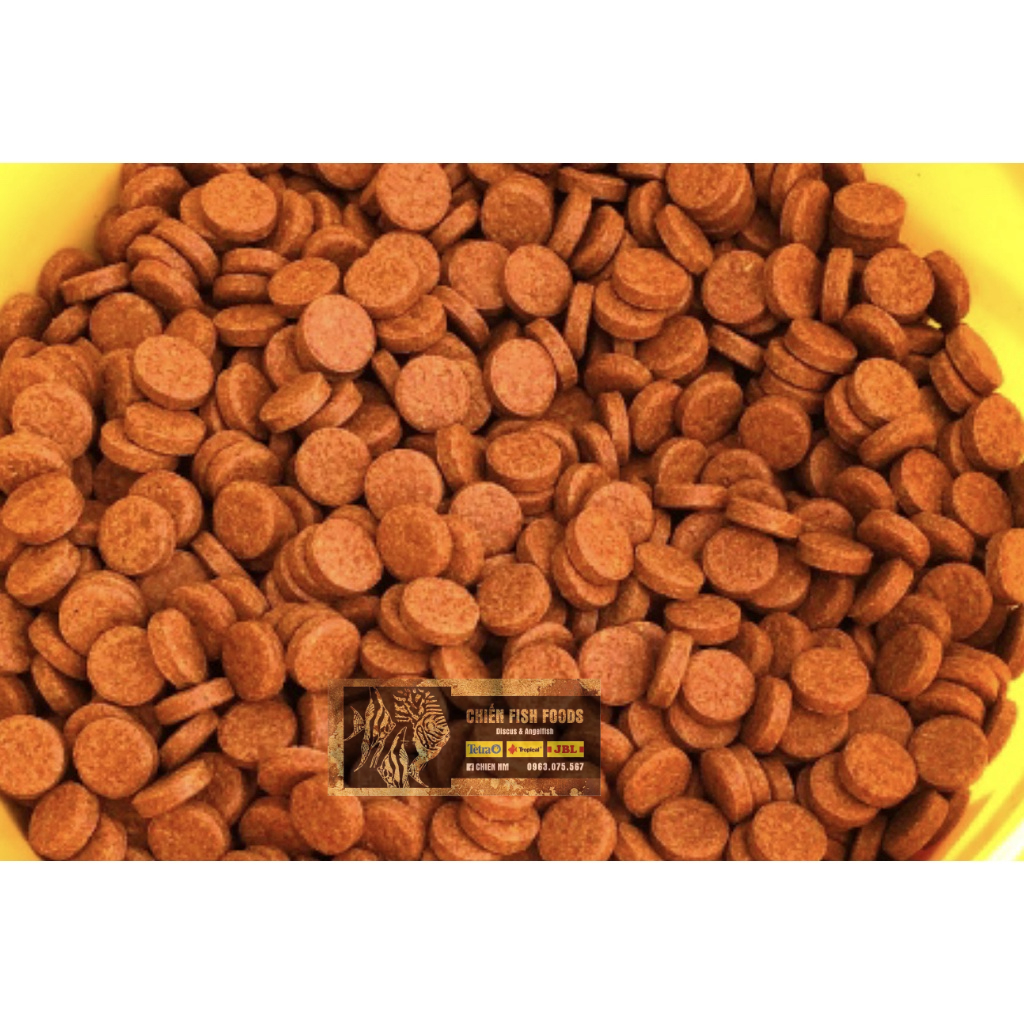 Thức ăn viên dán tăng cường màu sắc cho cá Vitality & Color Tablets