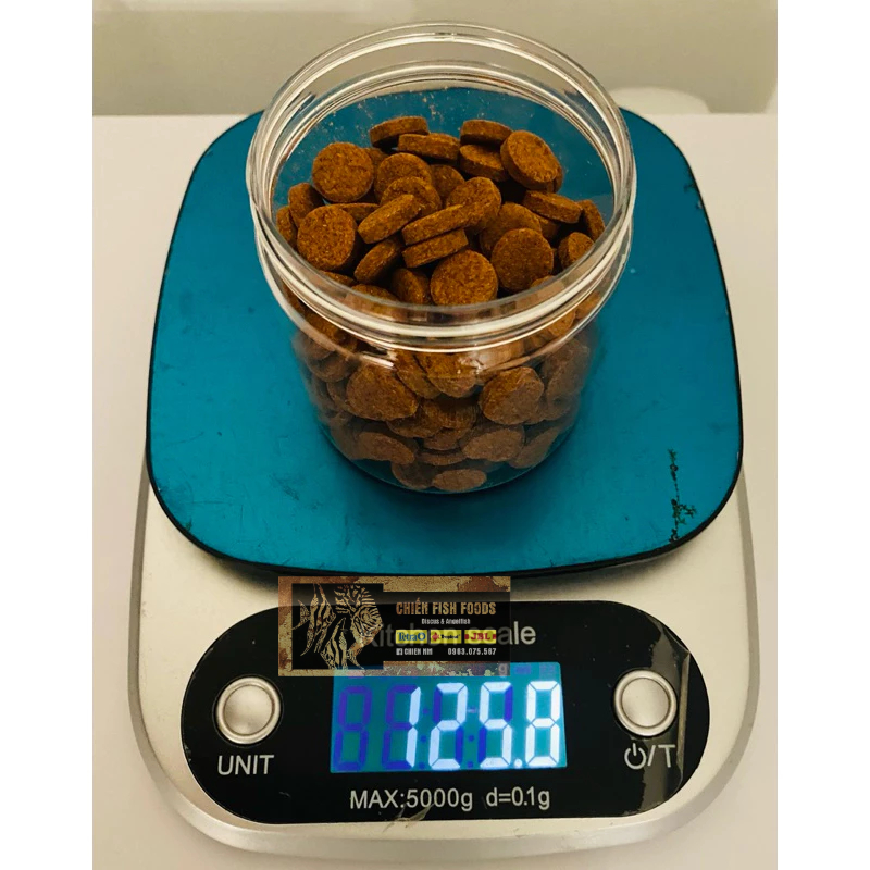 Thức ăn viên dán tăng cường màu sắc cho cá Vitality & Color Tablets