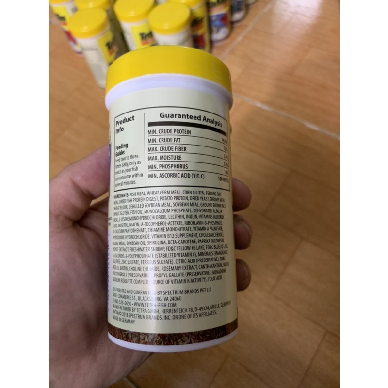 TetraMin Tropical Granules: cám hạt cho các dòng thuỷ sinh