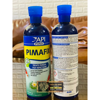 Pimafix & pimafix pond 473ml - Thảo dược phòng và chữa nấm và vi khuẩn cho cá cảnh của hãng API