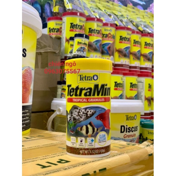 TetraMin Tropical Granules: cám hạt cho các dòng thuỷ sinh