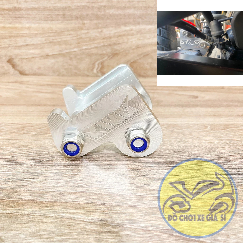 Bát pas pát hạ phuộc giảm sóc Exciter 150/155 - nhôm thép dày 10 li