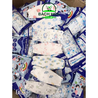 100 cái khẩu trang kf94 cho bé, hàng chuẩn 4 lớp kháng khuẩn an toàn