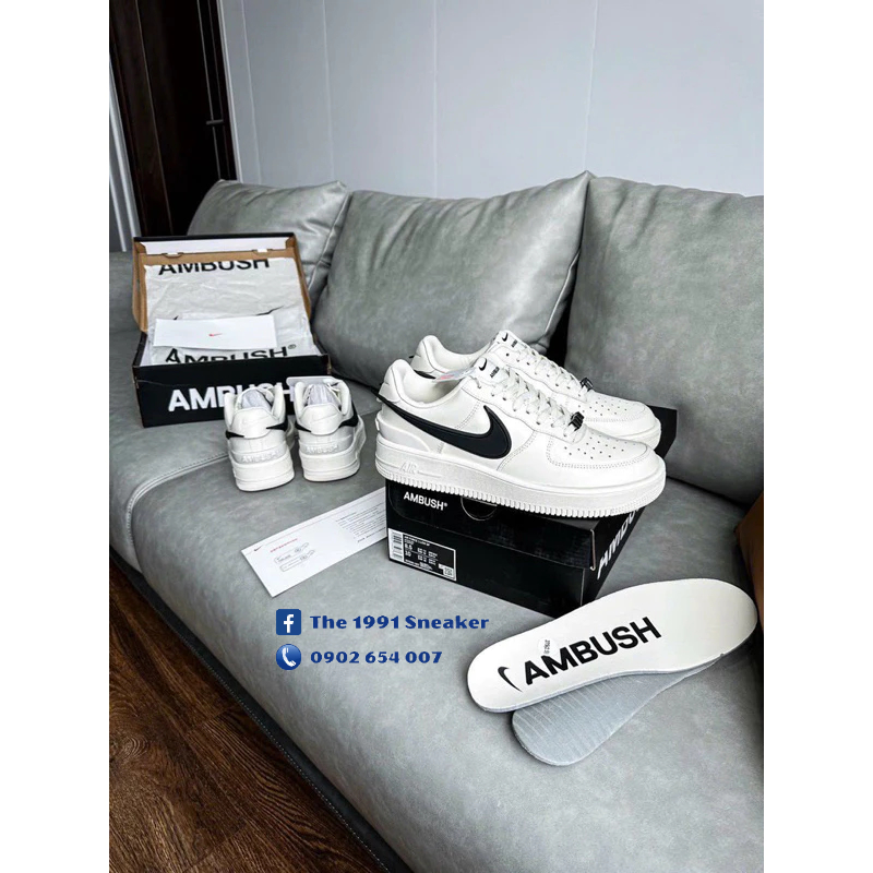 Giày AF1 Ambush - Trắng Đen | Hàng High quality - The 1991 Sneaker