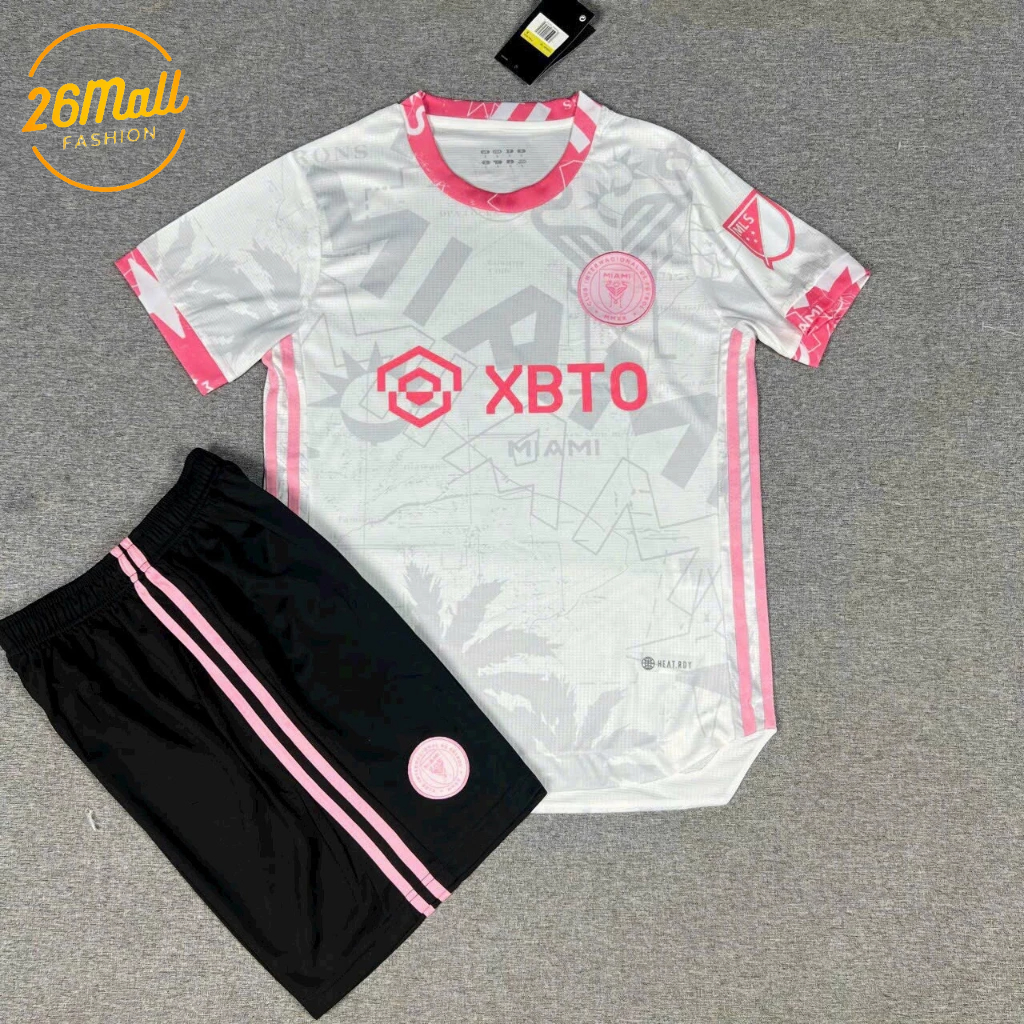 Bộ Quần Áo Bóng Đá Nam Nữ CLB Inter Miami 2023 - chuẩn thi đấu
