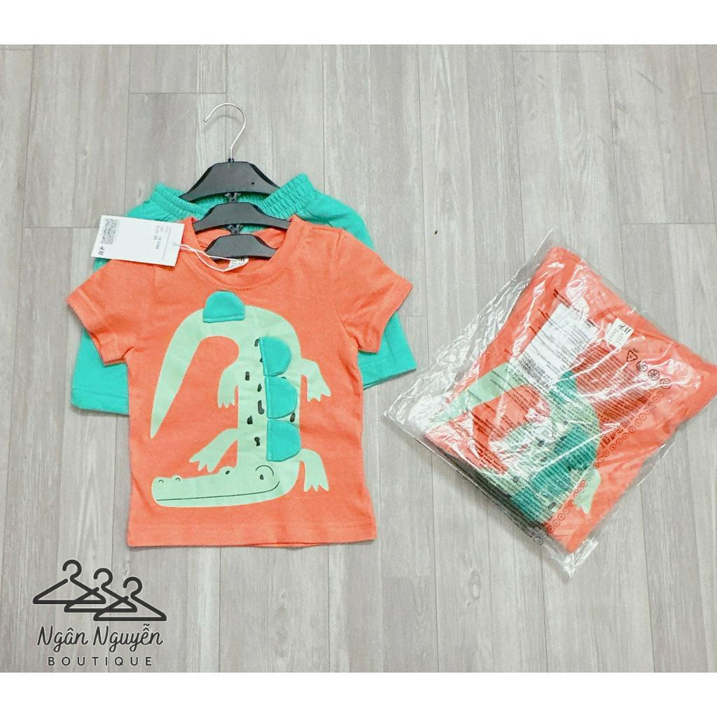 Set khủng long H M độc đáo cho bé size 18/24m đến 5/6y