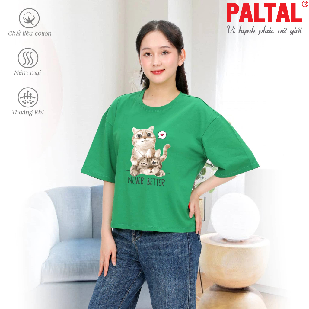 Áo thun tay ngắn cotton form vuông 190p 0021