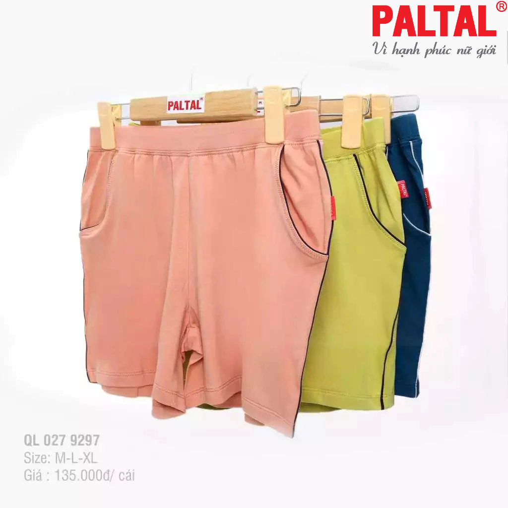 Combo 3 Quần đùi 027p 9297 đùi nữ lẻ cao cấp paltal (giao màu ngẫu nhiên)