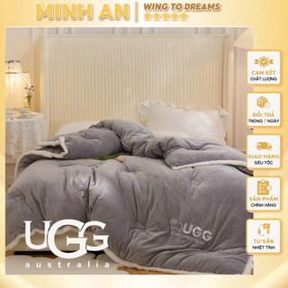 Chăn lông cừu UGG hàng nhập khẩu nguyên chiếc kích thước 2m*2m2
