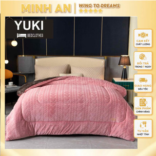 Chăn lông cừu tuyết yuki siêu ấm, chính hãng yuki hàng xuất nhật
