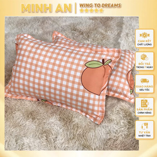 Vỏ gối nằm cotton poly vỏ gối đẹp,dễ thương hàng không kèm ruột kích thước 45x65(SẢN PHẨM GỒM 1 CHẾC)