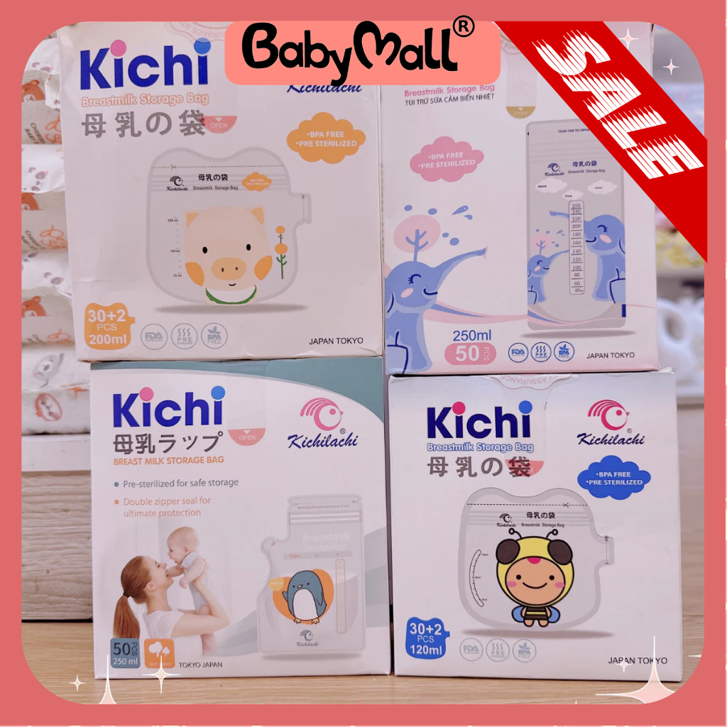 Túi trữ sữa mẹ Kichilachi