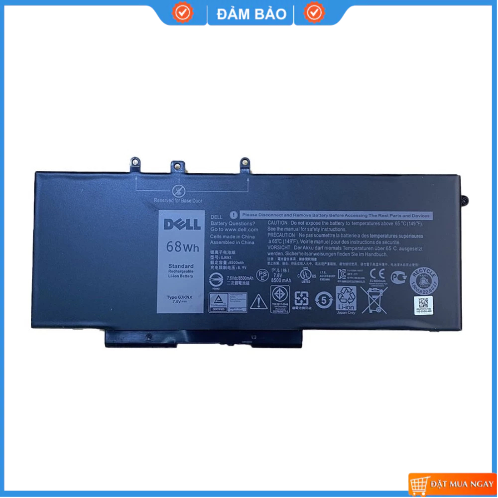 Pin Dell Latitude 5480 5580 5280 5490 5491 5580 5590 GJKNX Zin New 100%