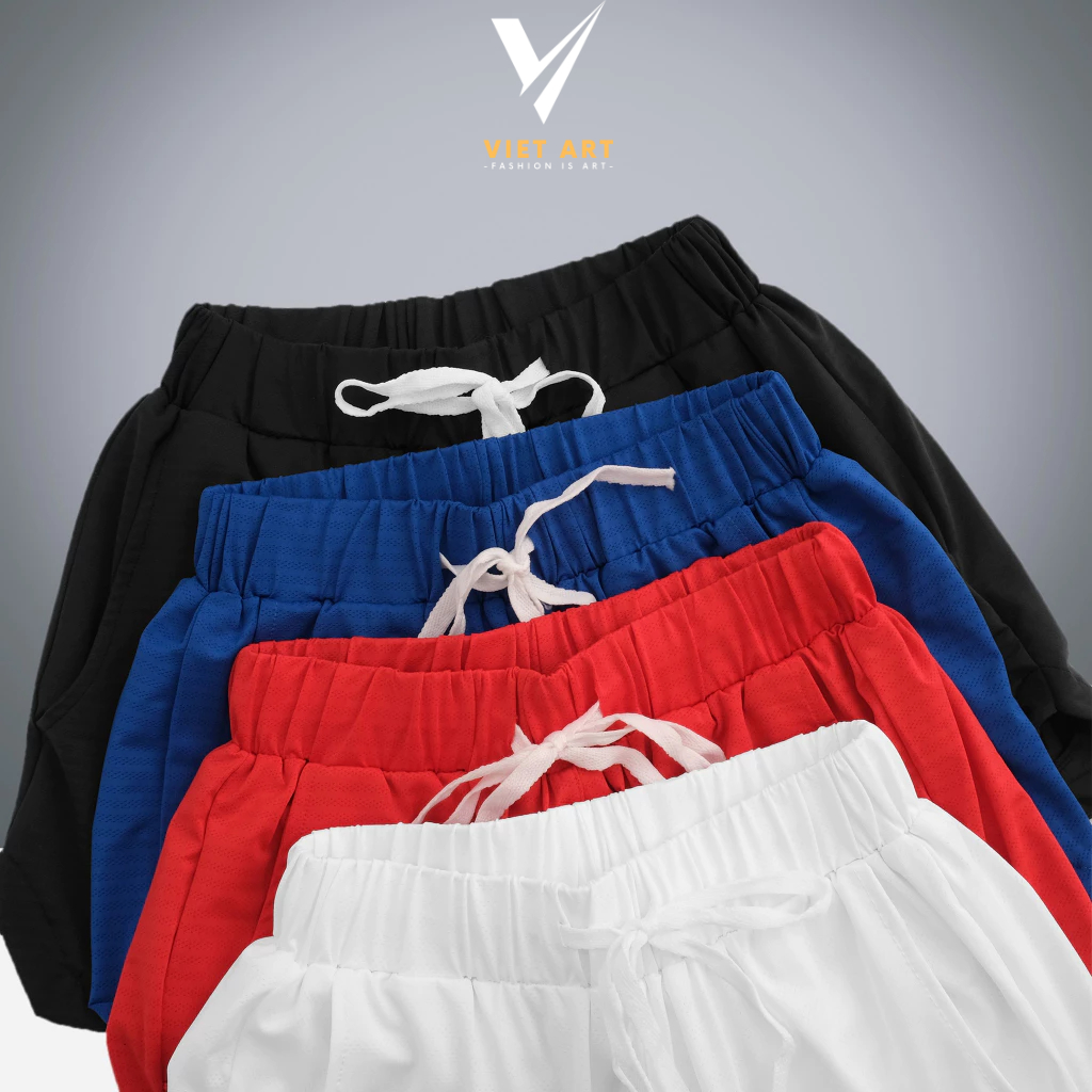 Quần short 2 lớp Qn237 quần gym quần dạp xe quàn chạy bộ siêu co giản thấm hút mồ hôi thoáng khi