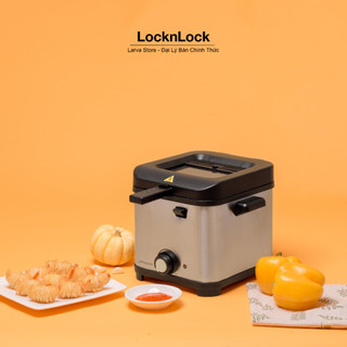 Nồi Chiên Ngập Dầu Lock&Lock EJF716SLV (1.5 Lít) - Hàng chính hãng - Larva Store