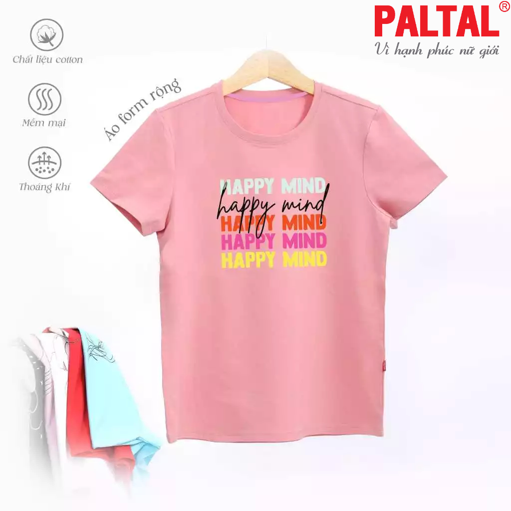 Áo thun tay ngắn cotton form rộng 020p 0452