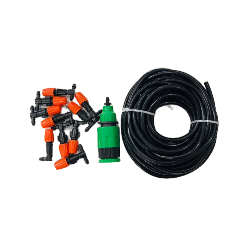 Bộ cút nối nhanh  chân ren 21, 25ra ống 6mm,8mm,10mm,12mm,ống mềm 4/7mm