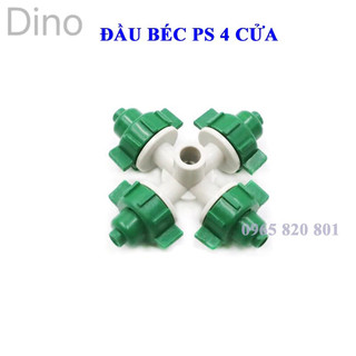 Đầu Béc 4 Hướng màu xanh phun sương dùng cho tưới cây,tưới lan