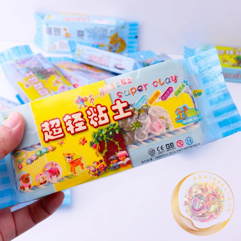 Đất sét SuperClay (Đất sét Đài Loan cao cấp) - tạo hình đất sét, fondant
