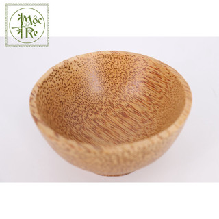 Chén gỗ Mộc Tre kích thước 12x6cm