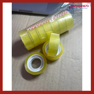 Băng Dính Văn Phòng 1.5cm (Cây 10 Cuộn)