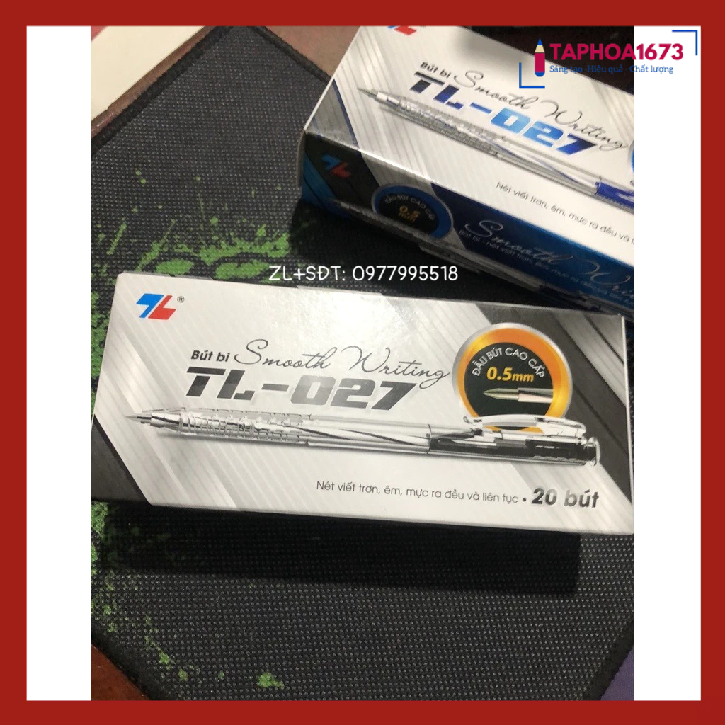 SET 5 Bút Bi TL-027 Nét 0.5mm Đẹp
