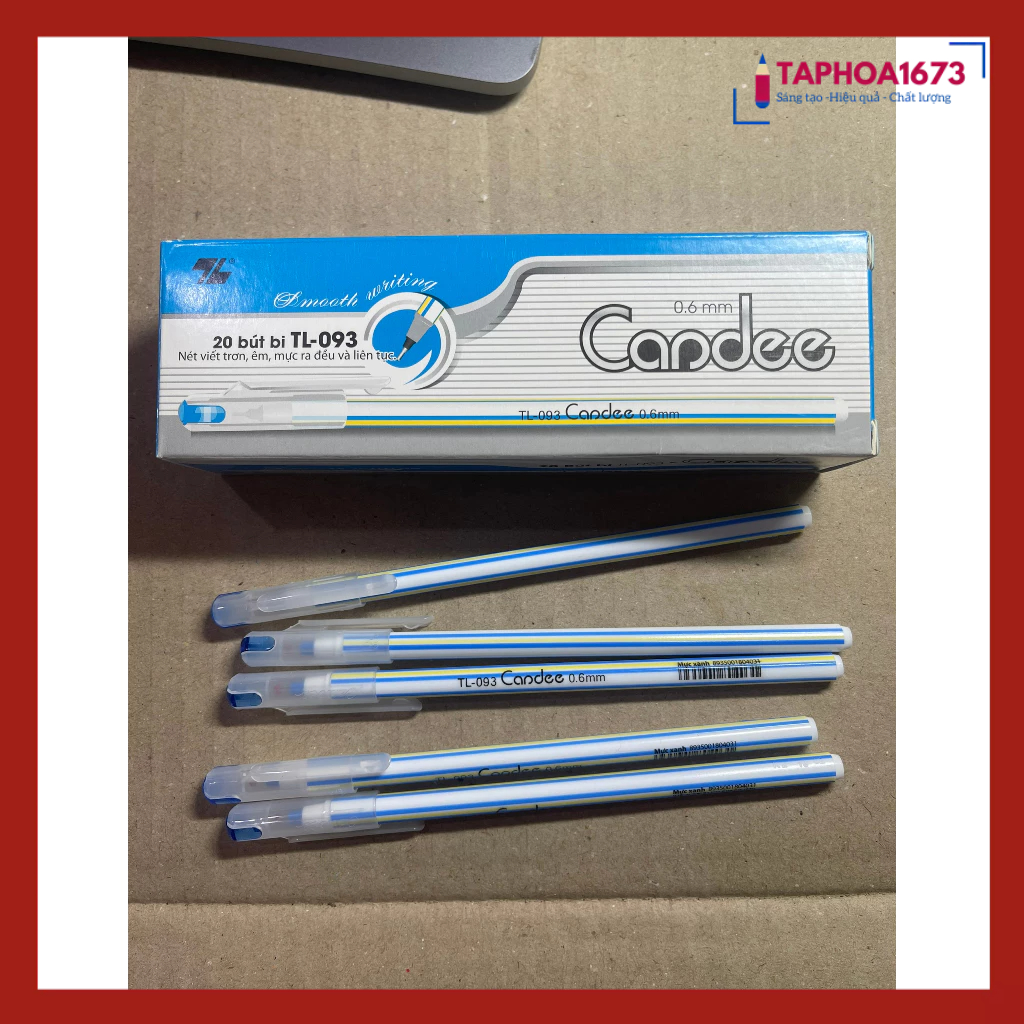 SET 5 Bút Bi TL-093 Nét 0.6mm Đẹp