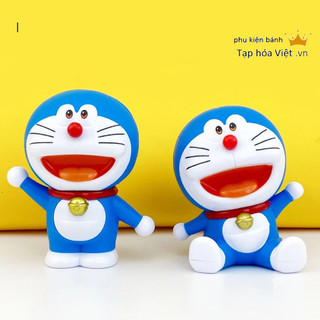 Mèo Doremon trang trí bánh kem, doremon trang trí bánh sinh nhật