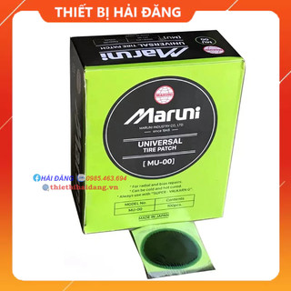 Hộp 100 miếng vá lốp không săm maruni mu-00 , miếng vá lốp nhật bản