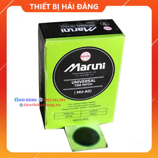 Hộp 100 miếng vá lốp không săm maruni mu-a0 , miếng vá lốp nhật bản