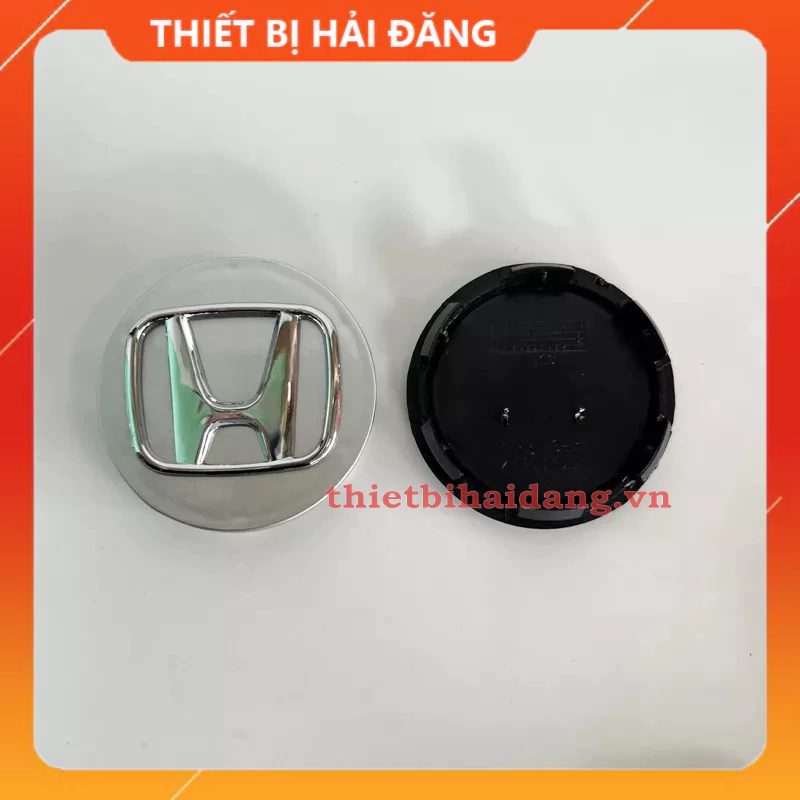 Logo chụp mâm lazang bánh xe ô tô Honda, đường kính 58mm và 69mm
