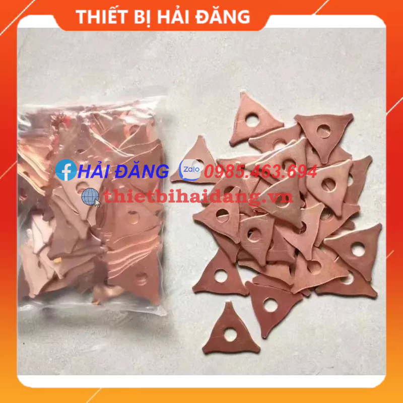 Đầu hàn tam giác cho máy hàn rút tôn