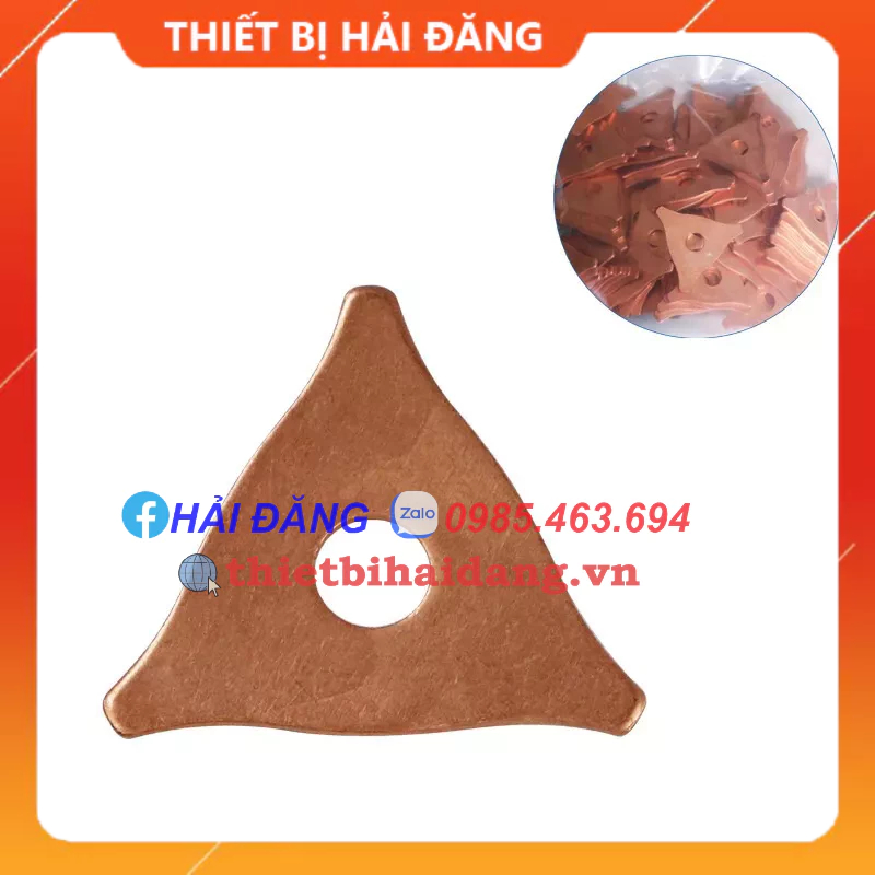 Đầu hàn tam giác cho máy hàn rút tôn