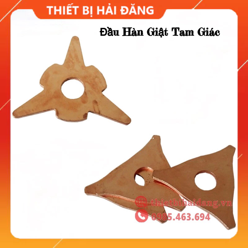 Đầu hàn tam giác cho máy hàn rút tôn