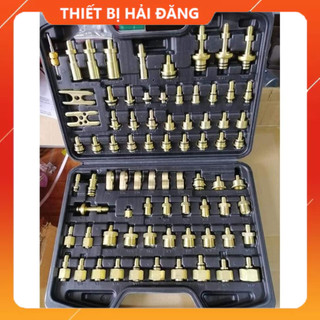 Bộ thử kín điều hòa ô tô, Bộ thử xì dàn lạnh 77 chi tiết
