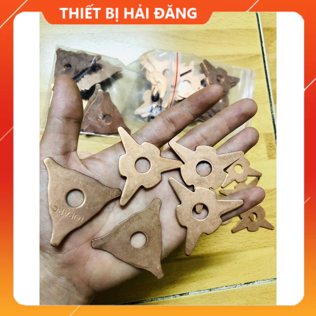 Đầu giật đồng tam giác cho máy hàn rút tôn