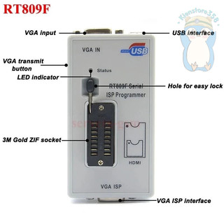 Máy nạp rom RT809F new (full trọn bộ phụ kiện như hình) .kienstore358