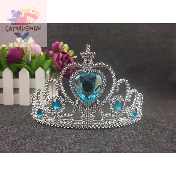 Vương Miện + Đũa Thần + Tóc Giả Cho Bé Gái dành cho công chúa ELSA