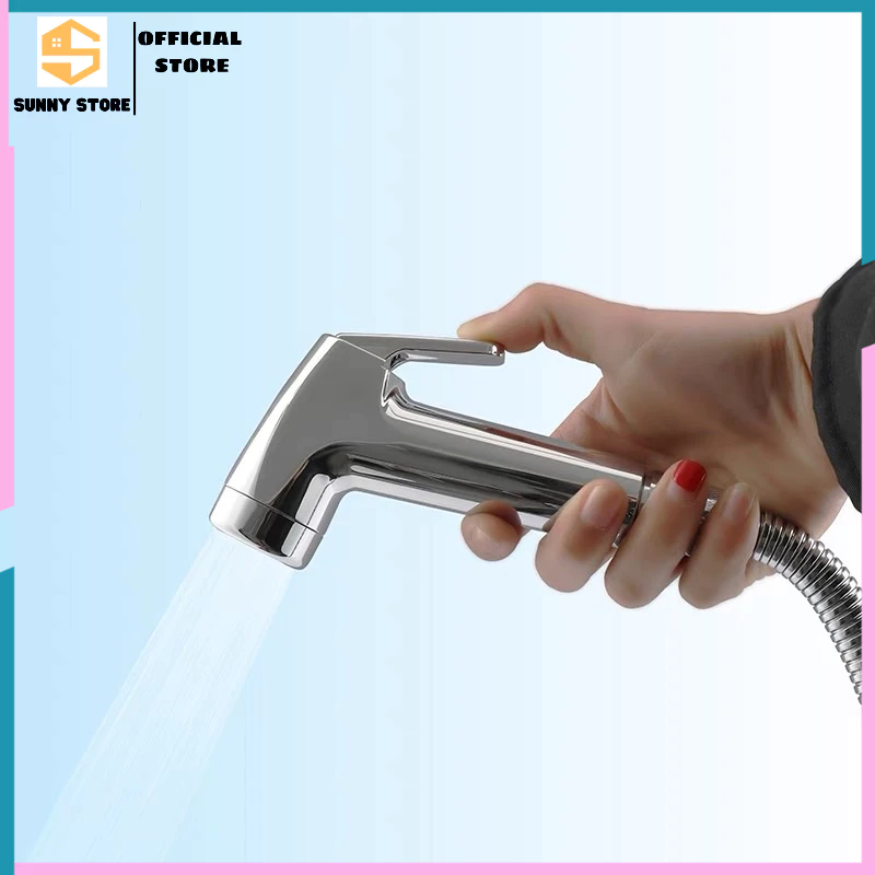 Vòi Xịt Vệ Sinh Mạ CROM Ti Đồng -SUNNY STORE