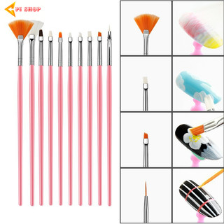 Bộ cọ vẽ móng 15 chiếc trang trí nail